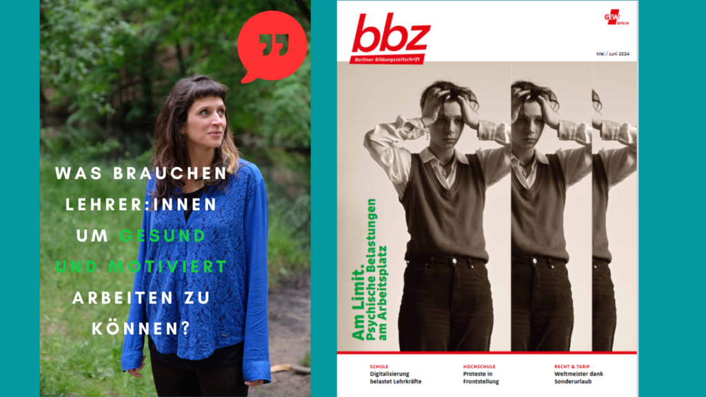 Artikel Stressmanagement Stressbewältigung Seminare Viola Burnout Lehrermangel