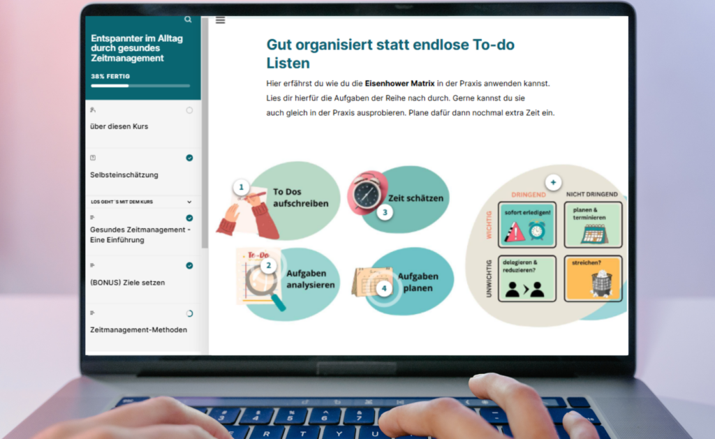 Interaktivität im E-Learning Foto zeigt ein Beispiel für Interaktivität im E-Learning